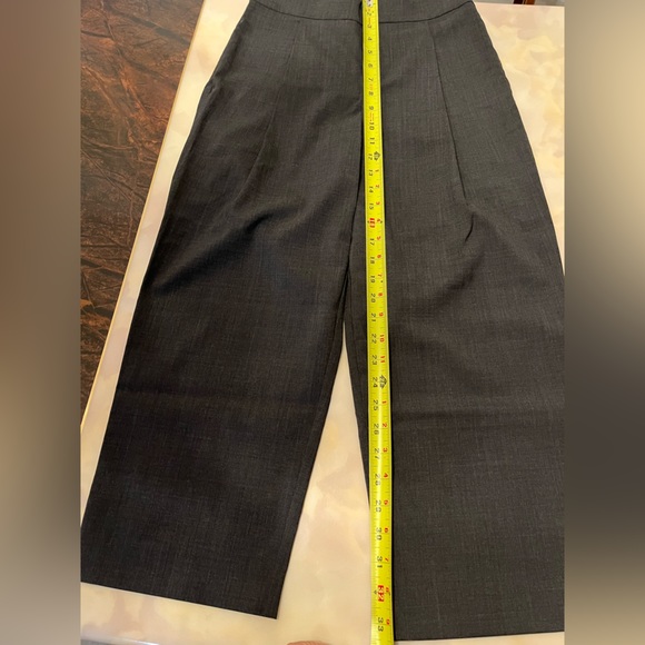 Theory women wool blend pants in grey size 4 - Picture 5 of 7